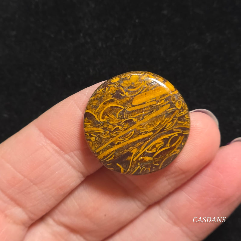 Miriam Stone / Calligraphy Stone Cabochon