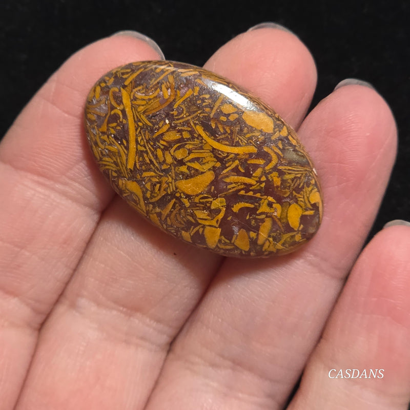 Miriam Stone / Calligraphy Stone Cabochon