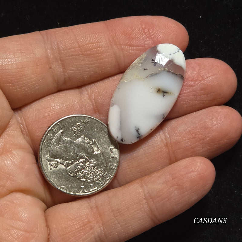 Dendritic Agate Cabochon