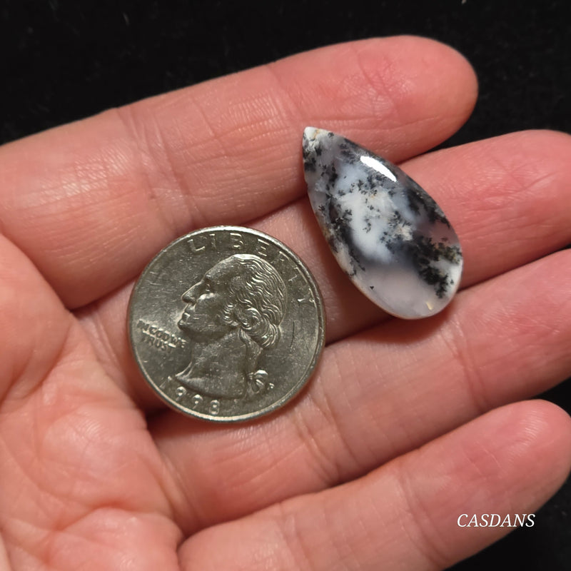 Dendritic Agate Cabochon