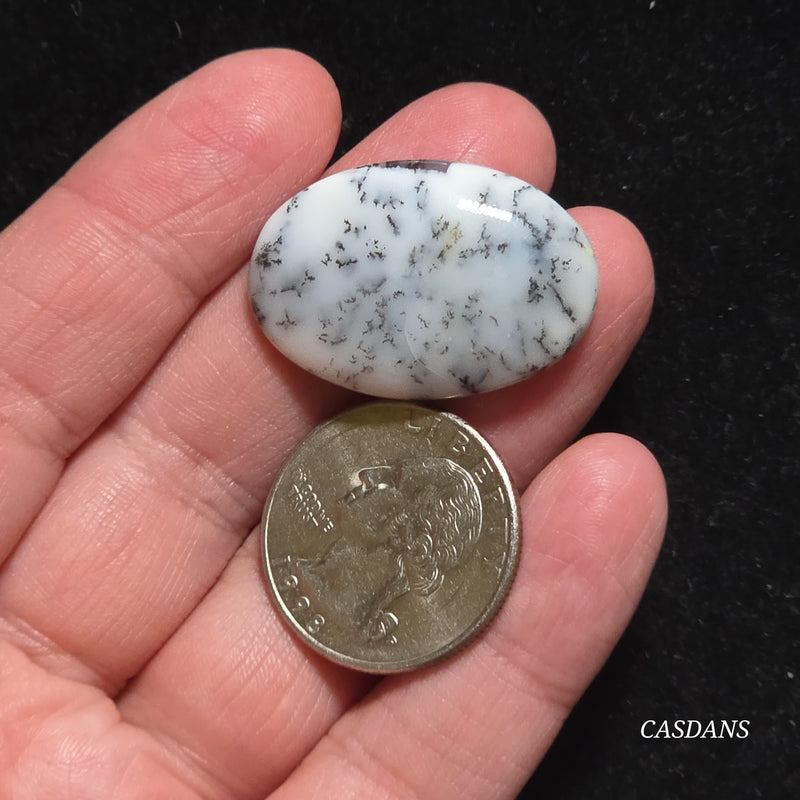 Dendritic Agate Cabochon