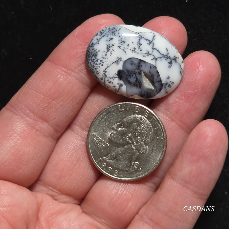 Dendritic Agate Cabochon