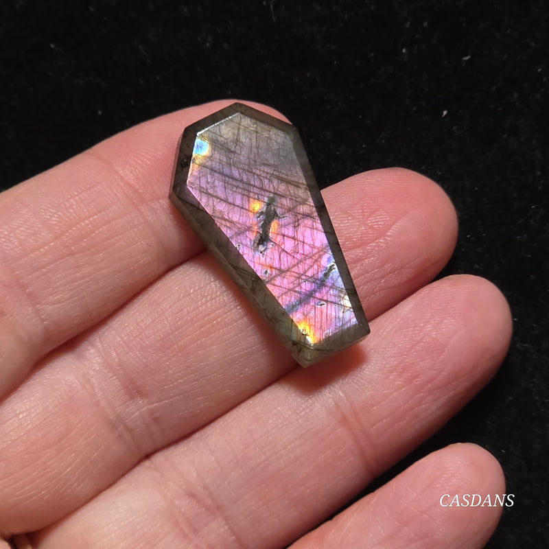 Labradorite Coffin Cabochon