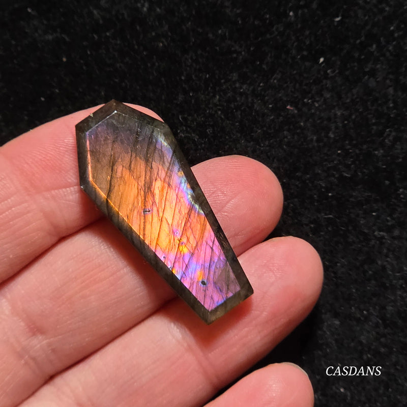 Labradorite Coffin Cabochon