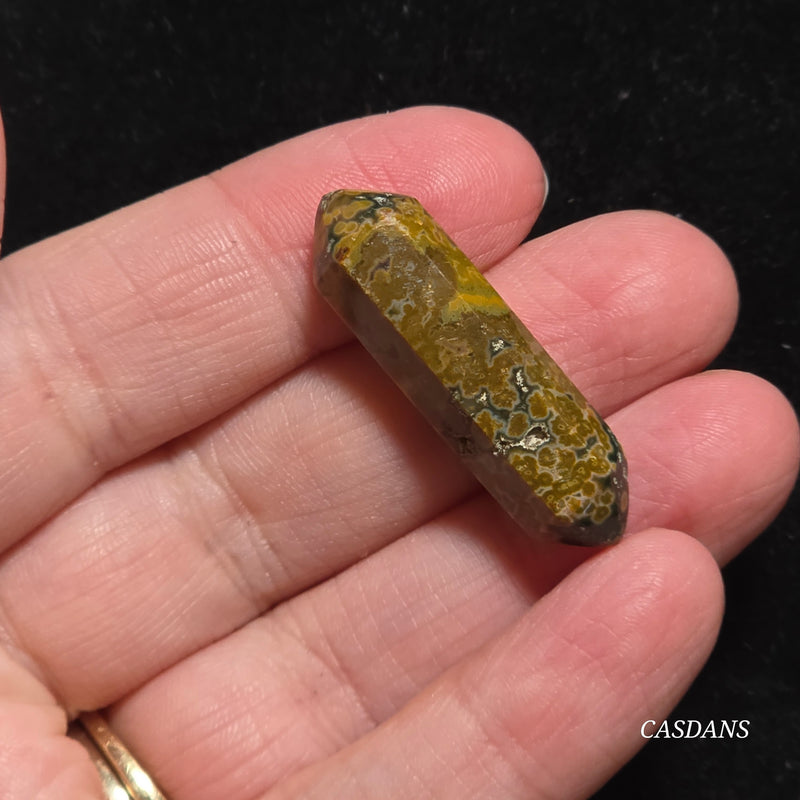 River Jasper Double Terminated Point