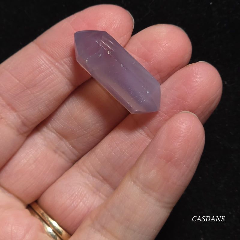 Purple Agate Double Terminated Point