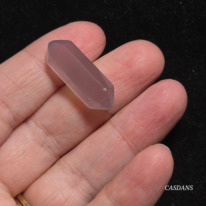 Purple Agate Double Terminated Point