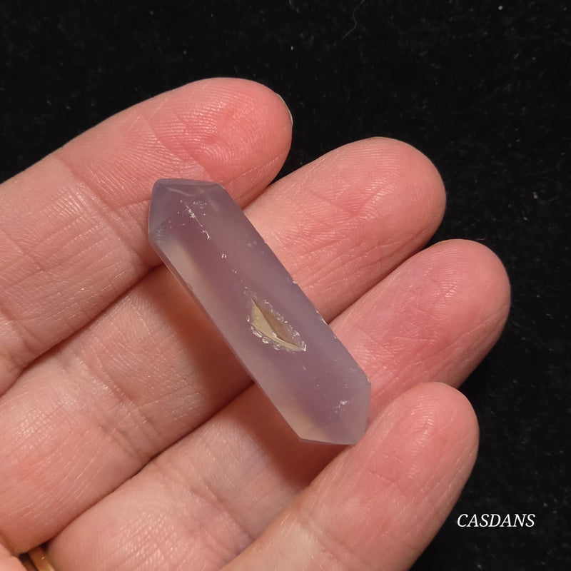 Purple Agate Double Terminated Point