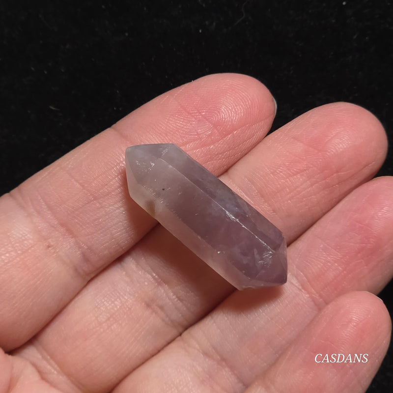 Purple Agate Double Terminated Point