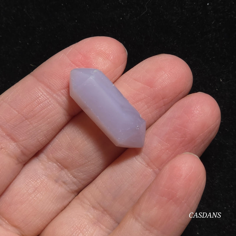 Purple Agate Double Terminated Point