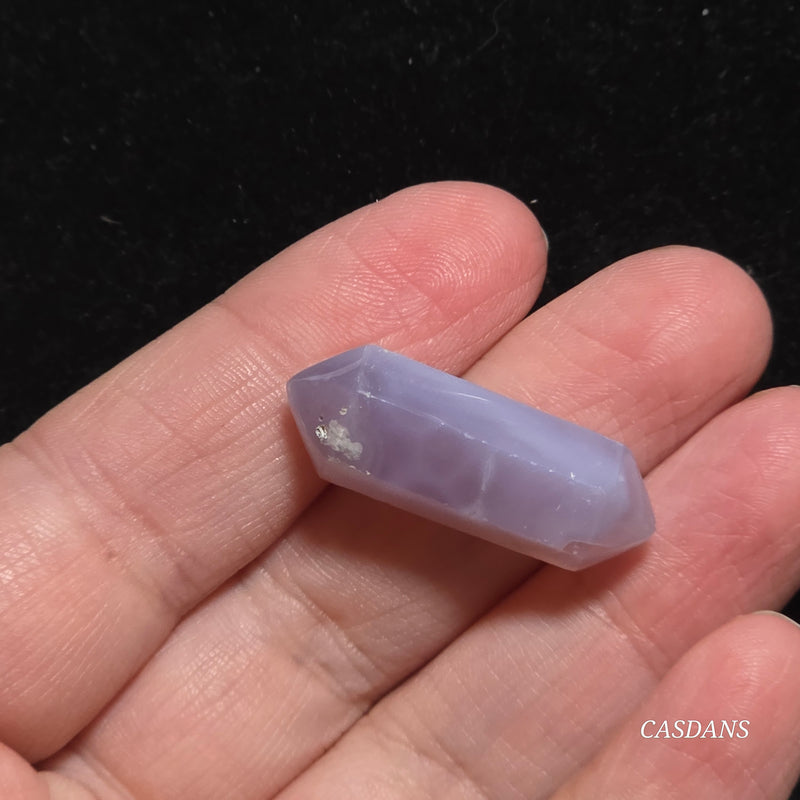 Purple Agate Double Terminated Point
