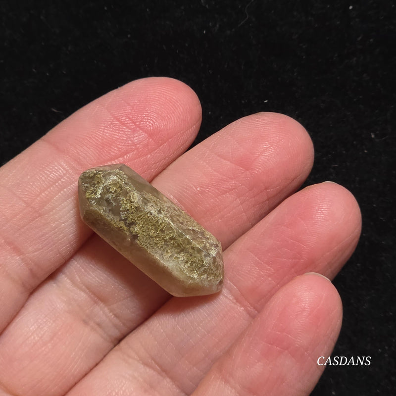 Moss Agate Double Terminated Point