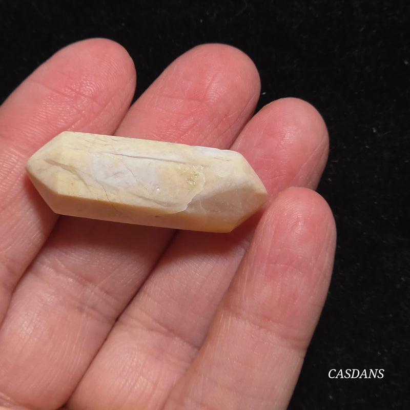 Flower Agate Double Terminated Point