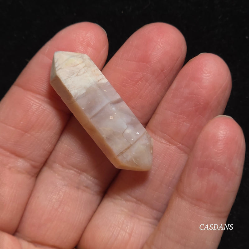 Flower Agate Double Terminated Point