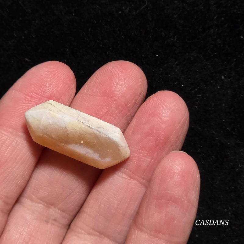 Flower Agate Double Terminated Point