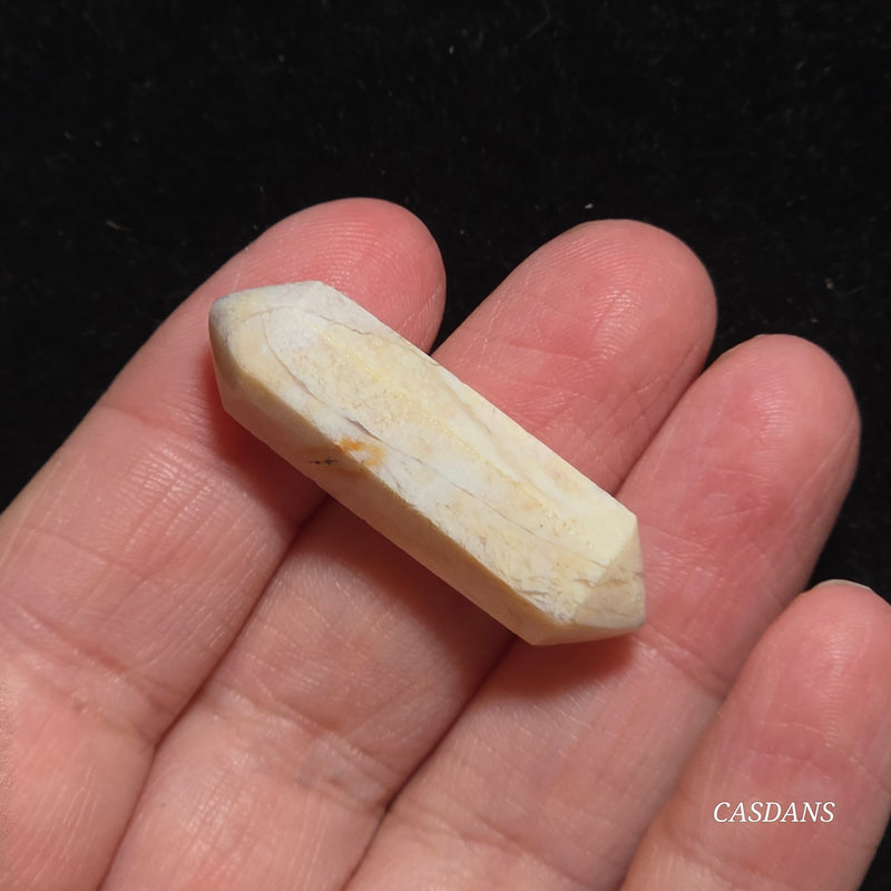 Flower Agate Double Terminated Point