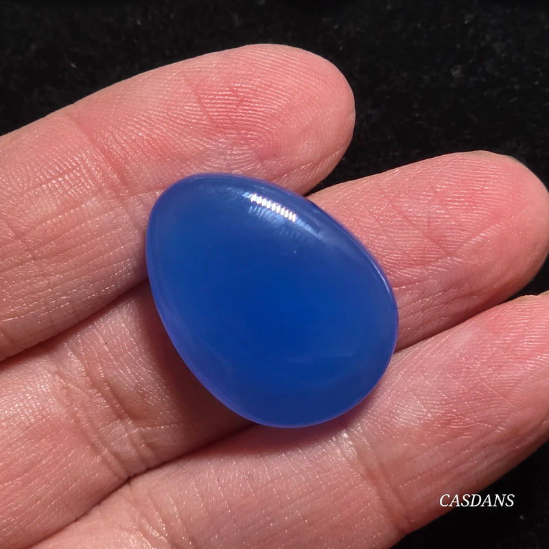 Blue Onyx Cabochon
