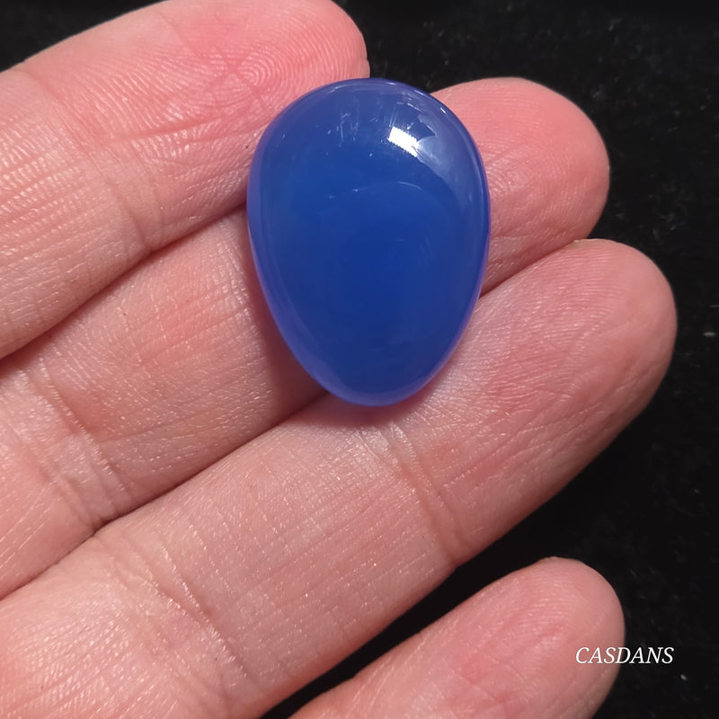 Blue Onyx Cabochon