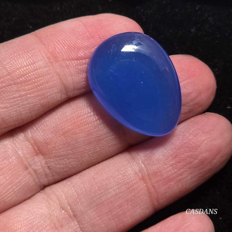 Blue Onyx Cabochon