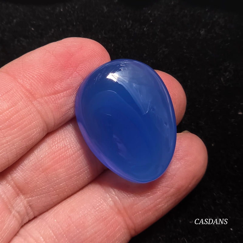 Blue Onyx Cabochon