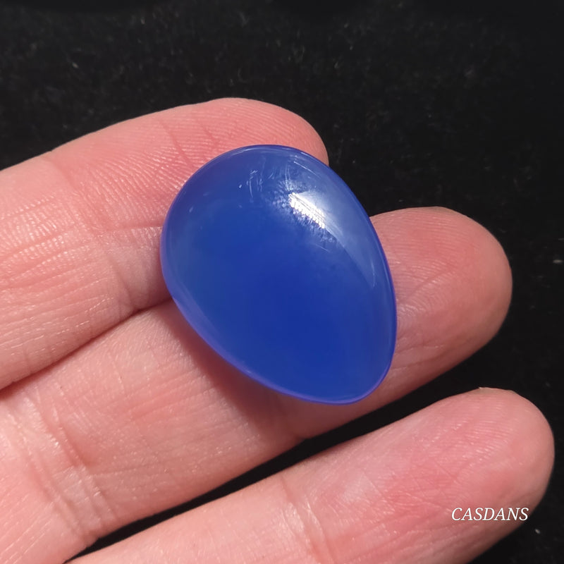 Blue Onyx Cabochon