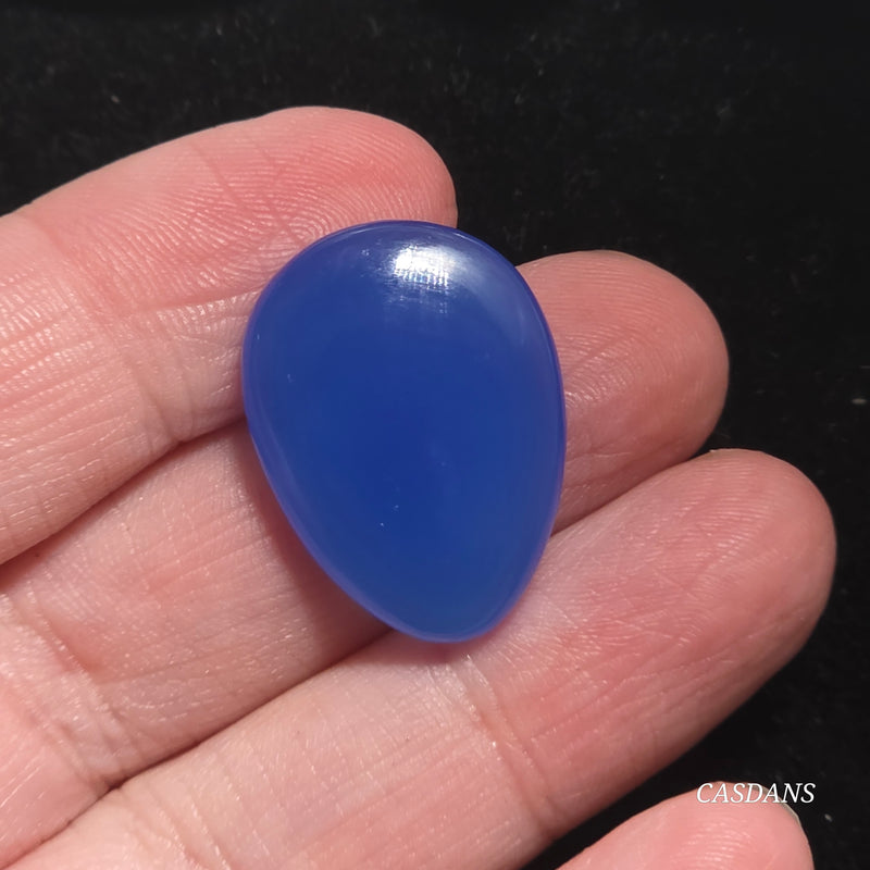Blue Onyx Cabochon