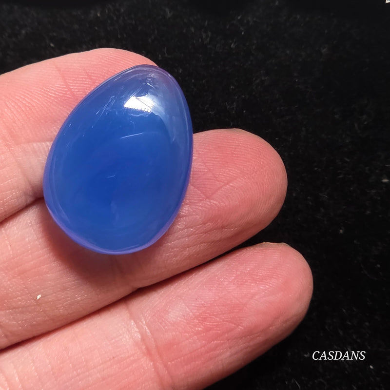 Blue Onyx Cabochon