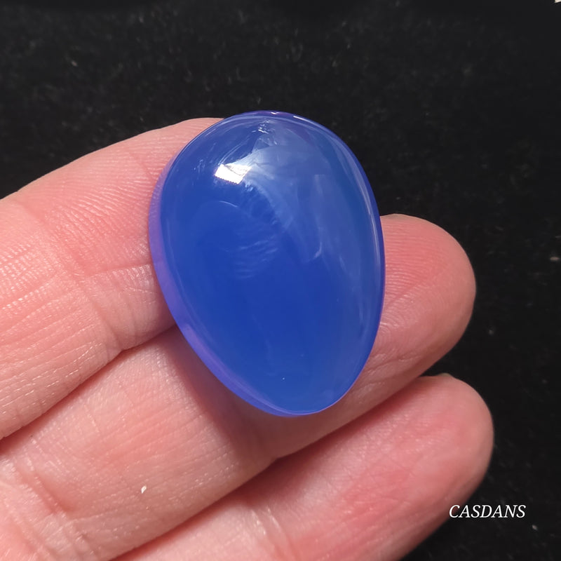 Blue Onyx Cabochon