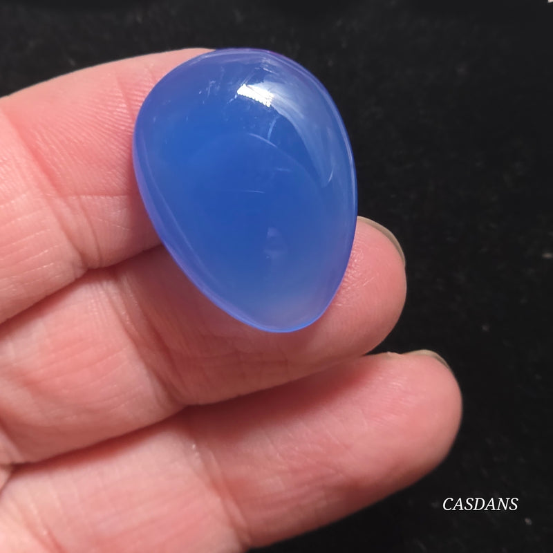 Blue Onyx Cabochon