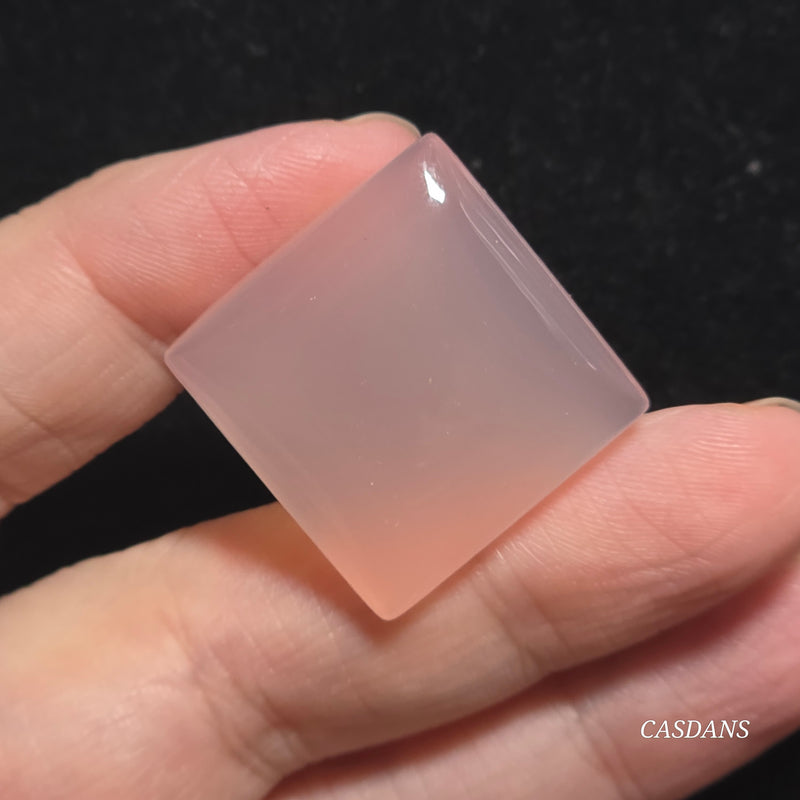 Pink Onyx Cabochon