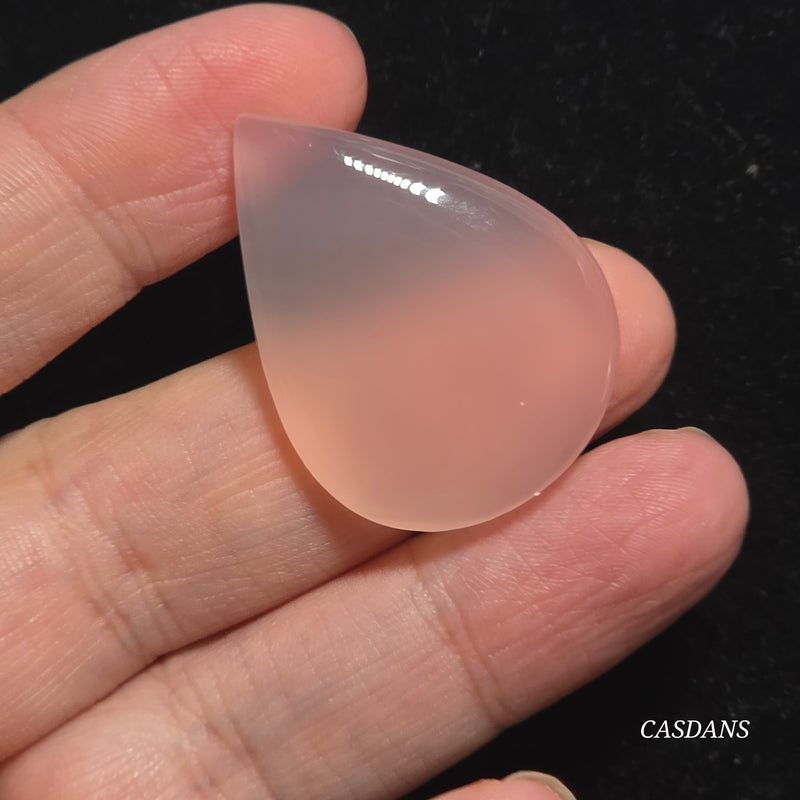 Pink Onyx Cabochon