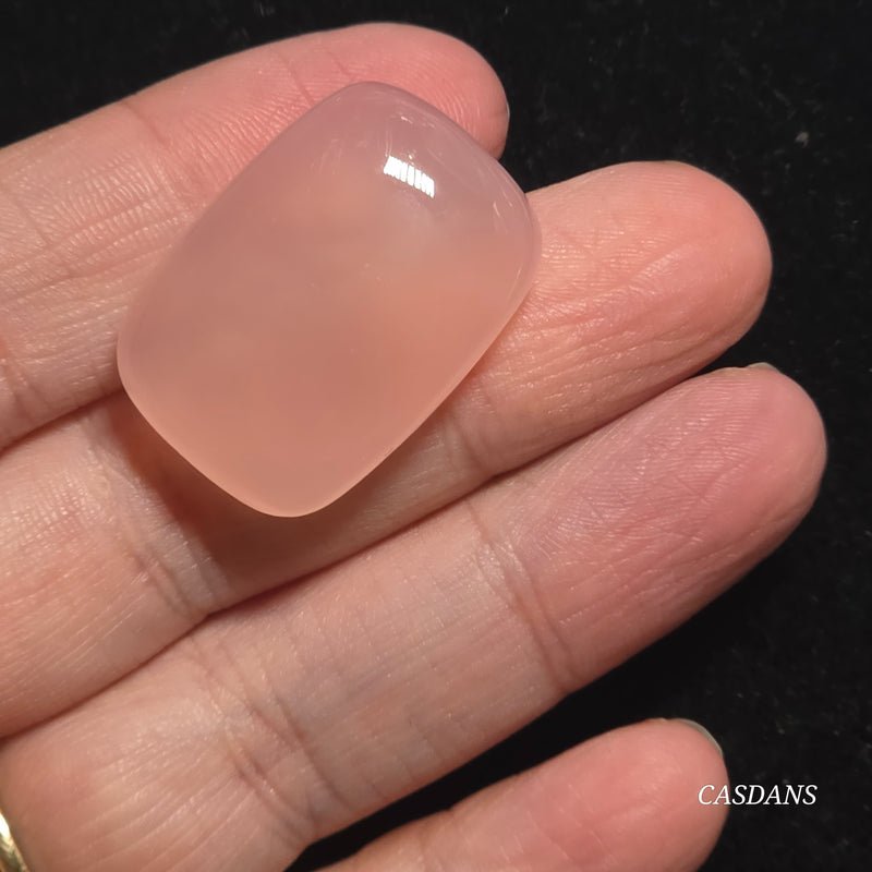 Pink Onyx Cabochon