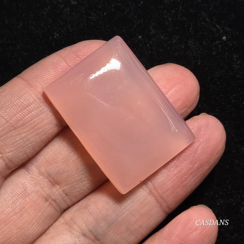 Pink Onyx Cabochon
