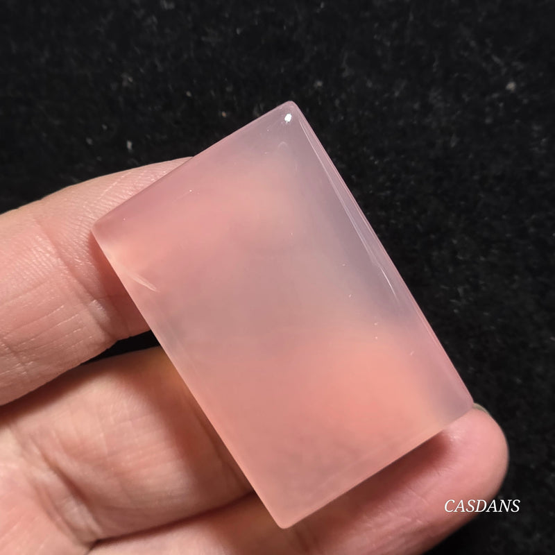 Pink Onyx Cabochon