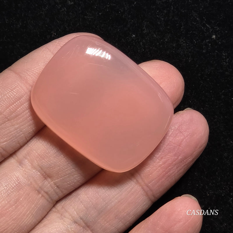 Pink Onyx Cabochon