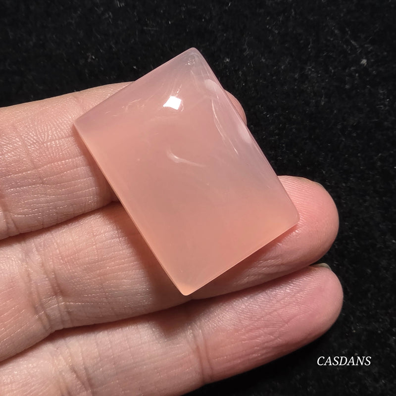 Pink Onyx Cabochon