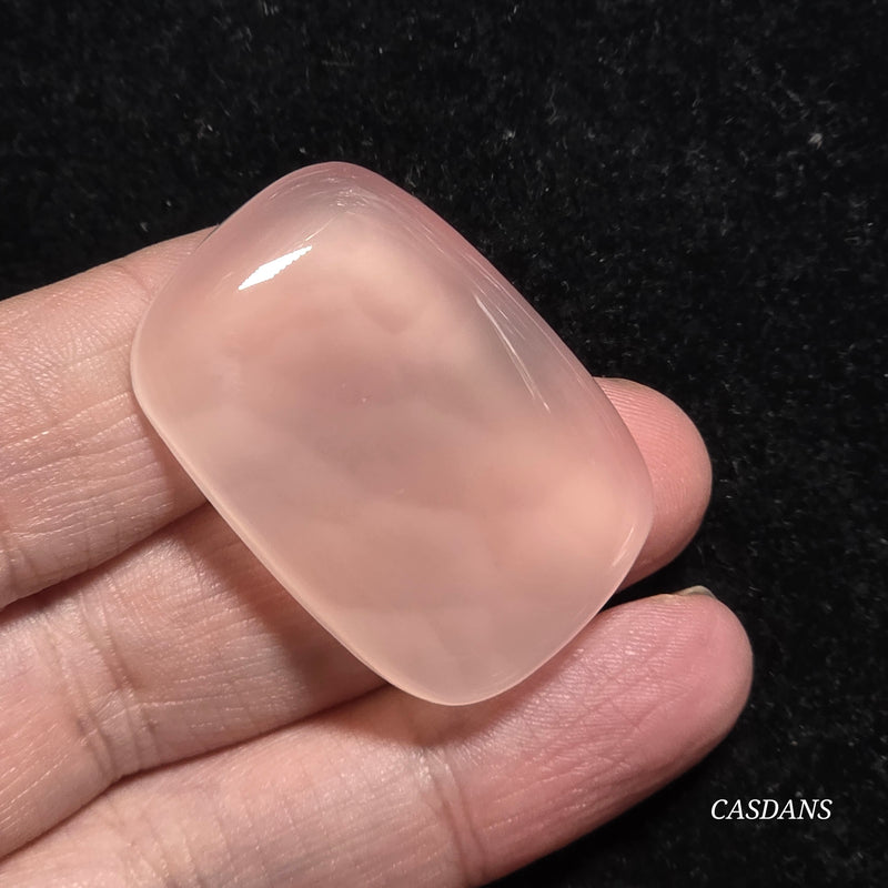 Pink Onyx Cabochon