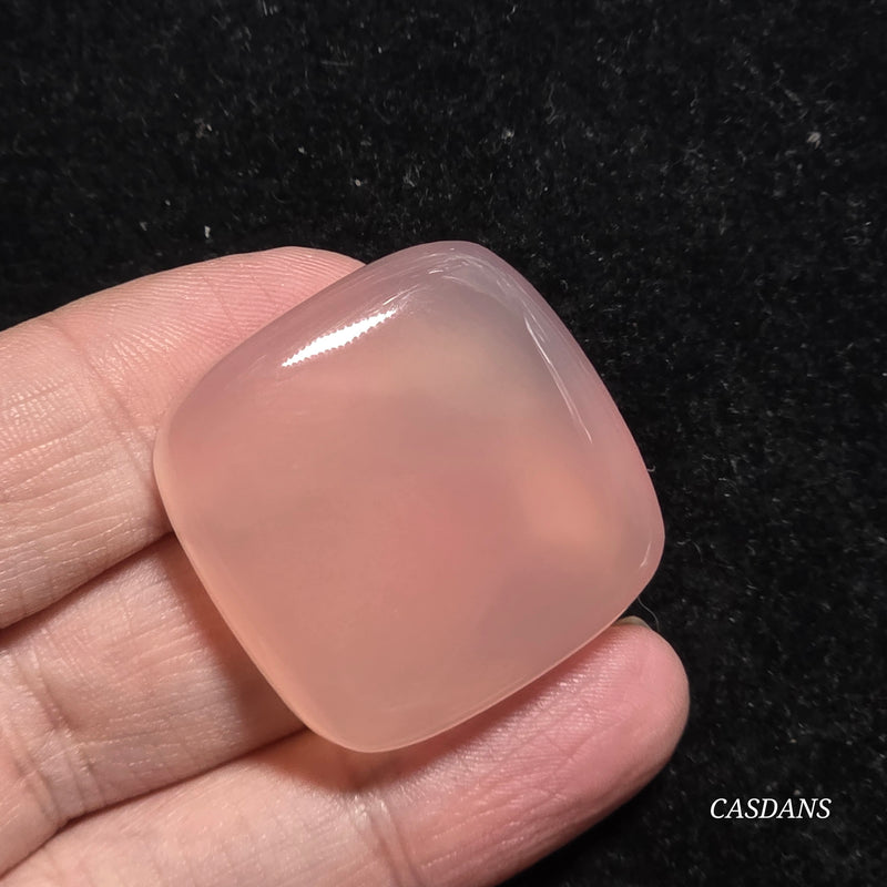 Pink Onyx Cabochon