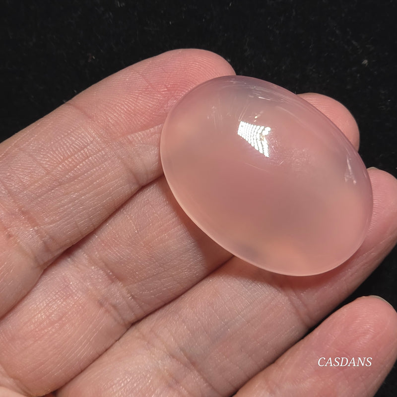 Pink Onyx Cabochon
