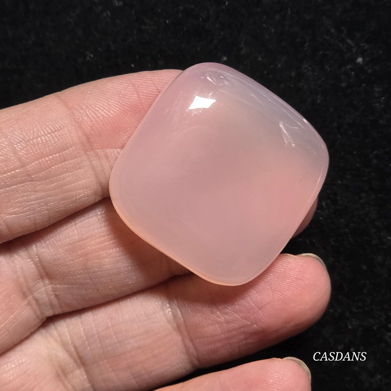 Pink Onyx Cabochon