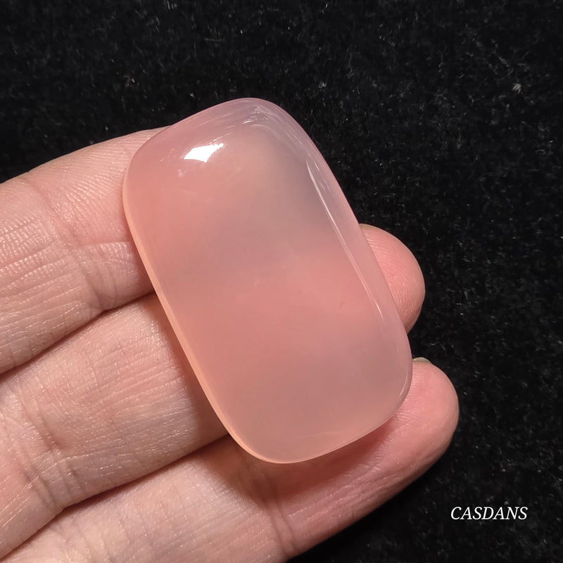 Pink Onyx Cabochon