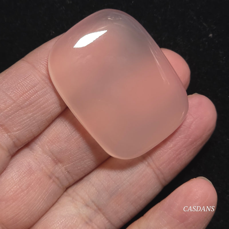 Pink Onyx Cabochon