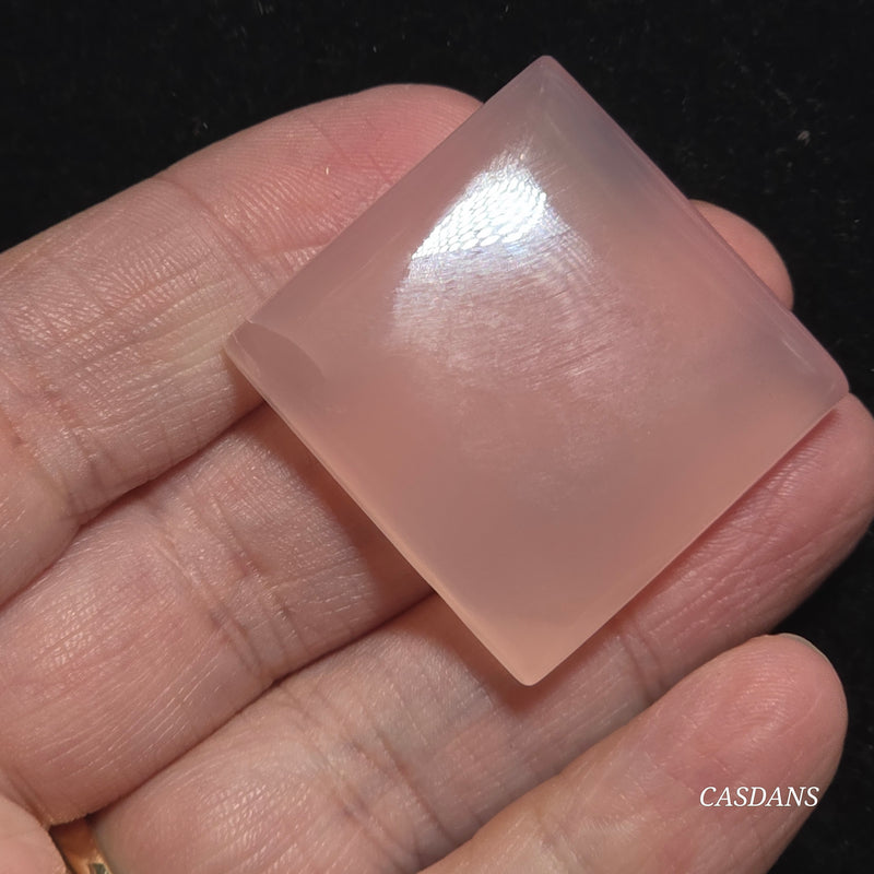 Pink Onyx Cabochon