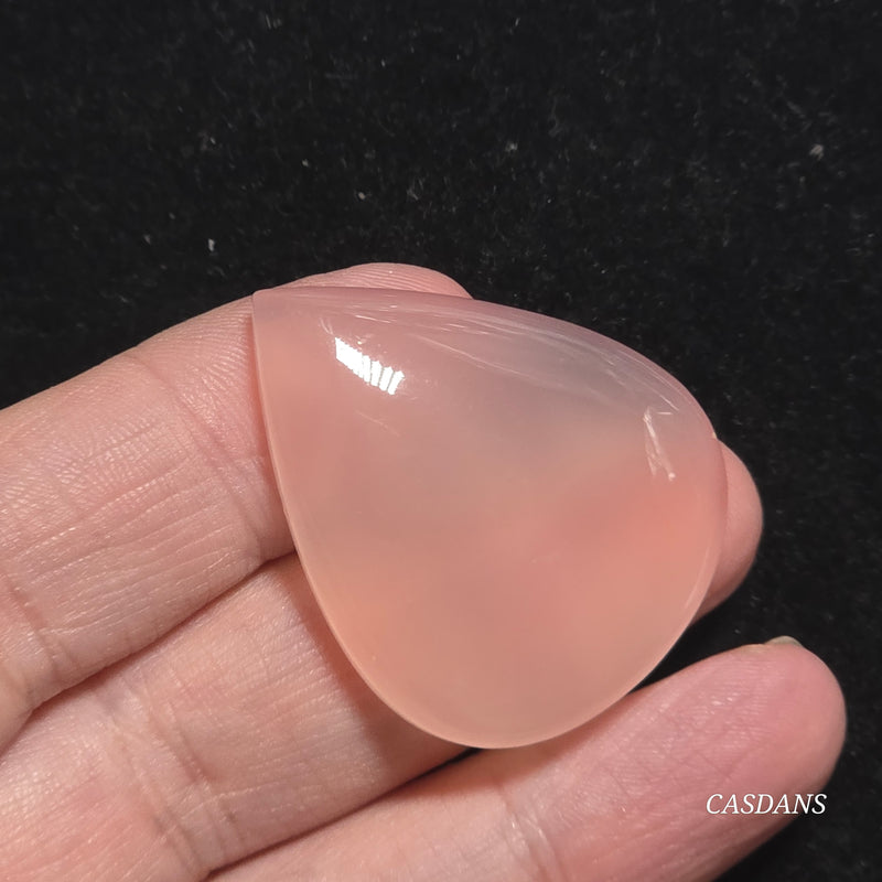 Pink Onyx Cabochon