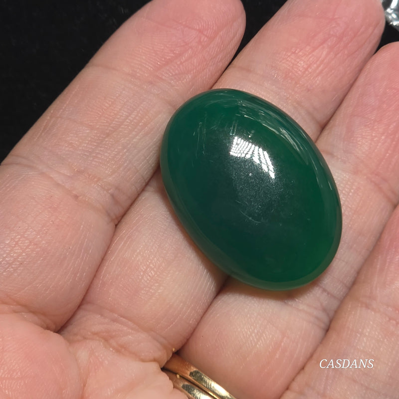 Green Onyx Cabochon