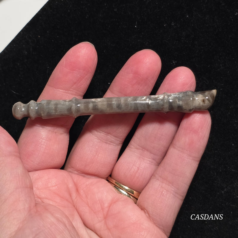 Coral Fossil Paintbrush Carving