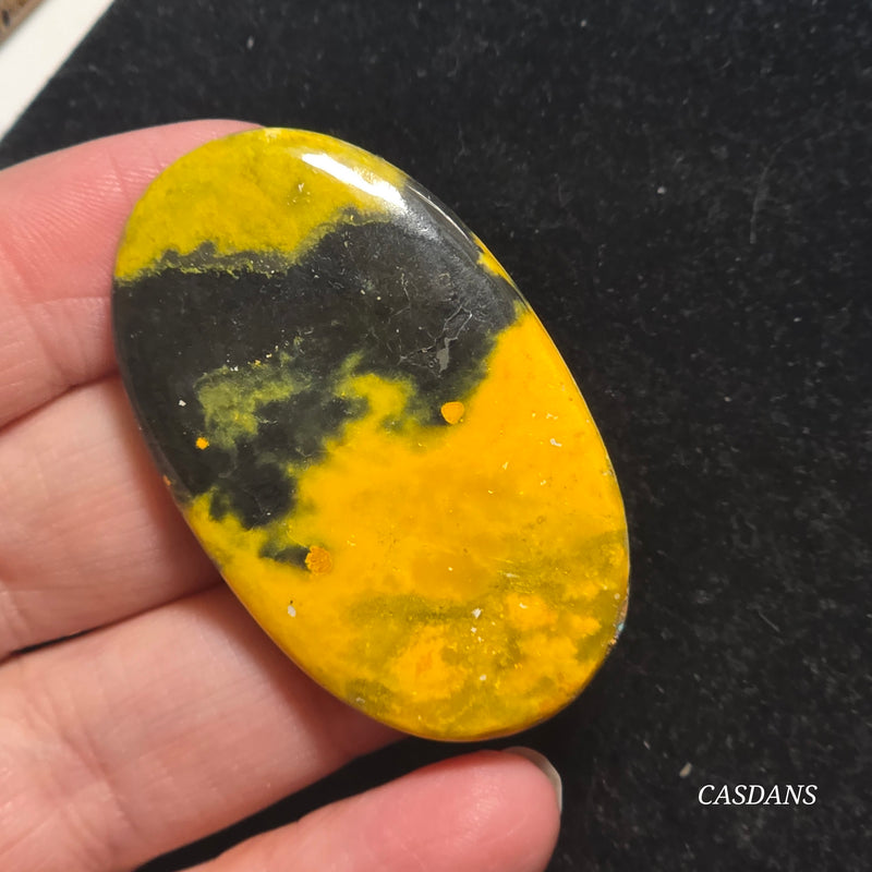 Bumblebee Jasper Cabochon