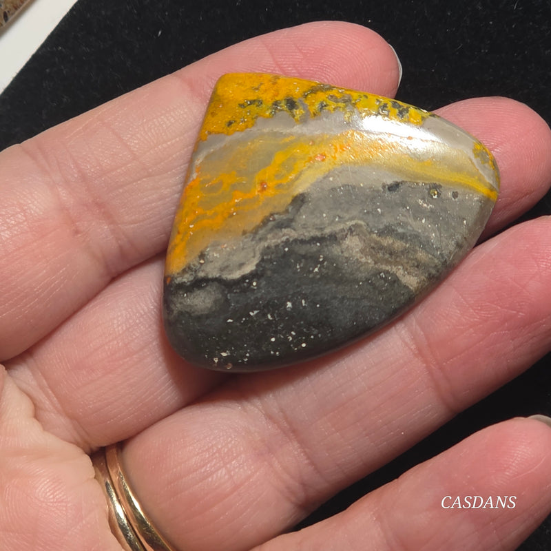 Bumblebee Jasper Cabochon