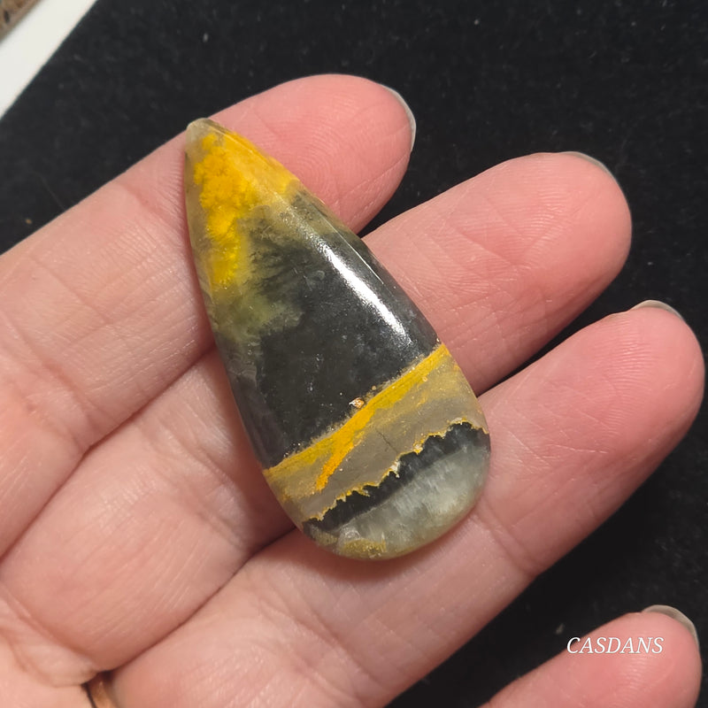 Bumblebee Jasper Cabochon