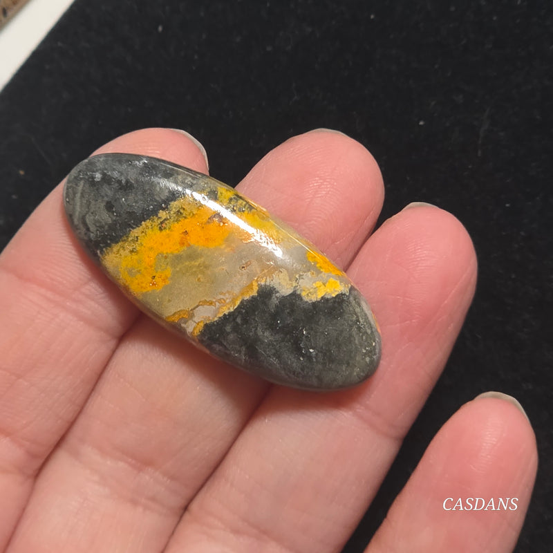 Bumblebee Jasper Cabochon